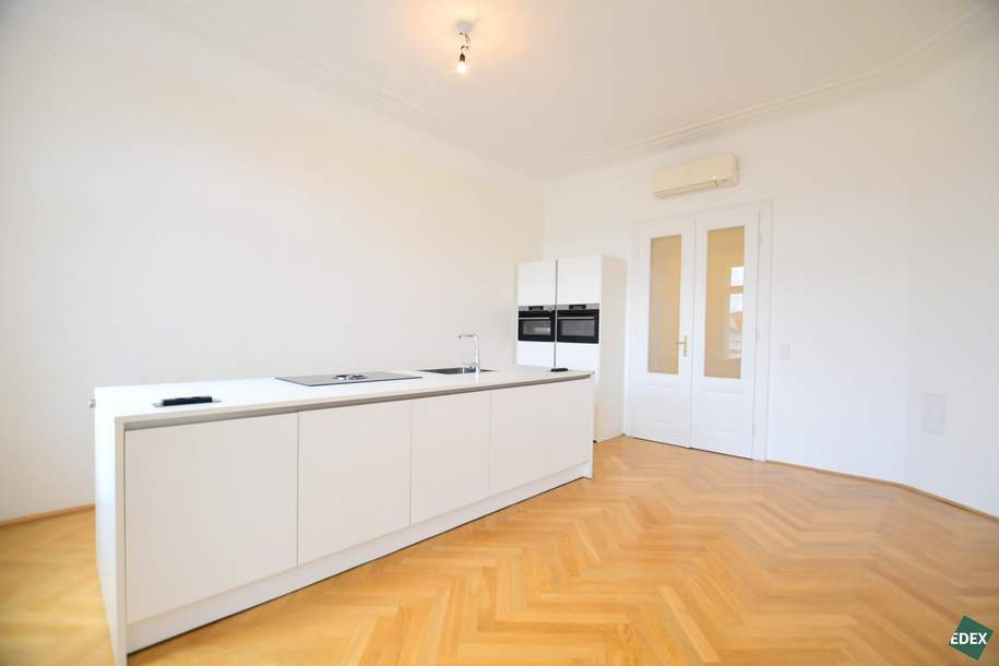 6-room apartment with balcony and air conditioning in the 7th district, Wohnung-miete, 3.490,00,€, 1070 Wien 7., Neubau