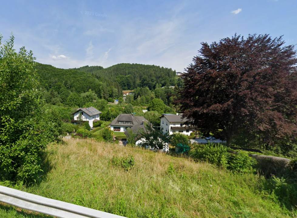 Sonniges Hanggrundstück mit Aussicht – 2 Parzellen in Aspang-Markt, Bauland Wohngebiet