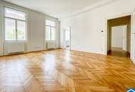 Hofruhelage: Helle 2 Zimmer-Altbauwohnung an der Ungargasse