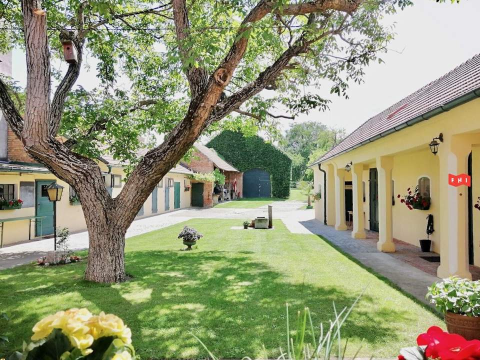 Bauernhof- oder Reiterhofidylle direkt vor den Toren Wiens
