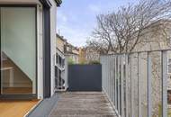 Stilvolle Dachgeschoßwohnung auf zwei Ebenen mit Außenflächen im begehrten 18. Wiener Gemeindebezirk