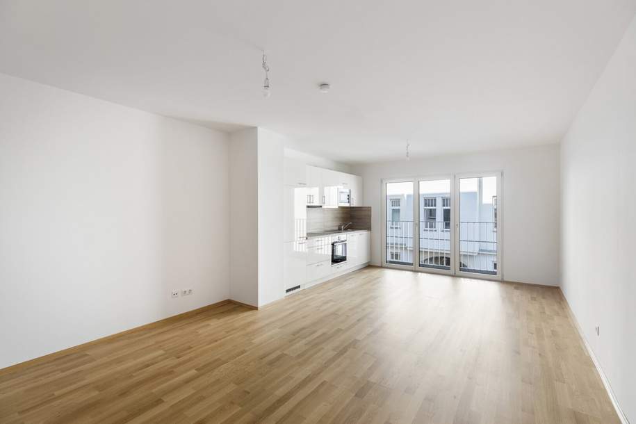 APARTMENT MIT GROßZÜGIGEM WOHN-SCHLAFBEREICH, ABSTELLRAUM UND HOCHWERTIGER AUSSTATTUNG, Wohnung-miete, 862,70,€, 1140 Wien 14., Penzing