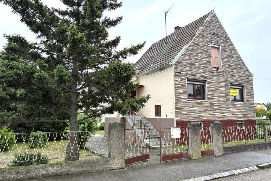 Preiswertes Siedlungshaus mit Garten sucht Menschen mit Visionen! Sanierungsbedarf!, Haus-kauf, 215.000,€, 7071 Rust(Stadt)