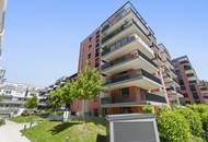 Wohnen beim Kirschblütenpark und U1 | Erstbezug mit Balkon &amp; Grünblick | Fitness und Dachterrasse inklusive