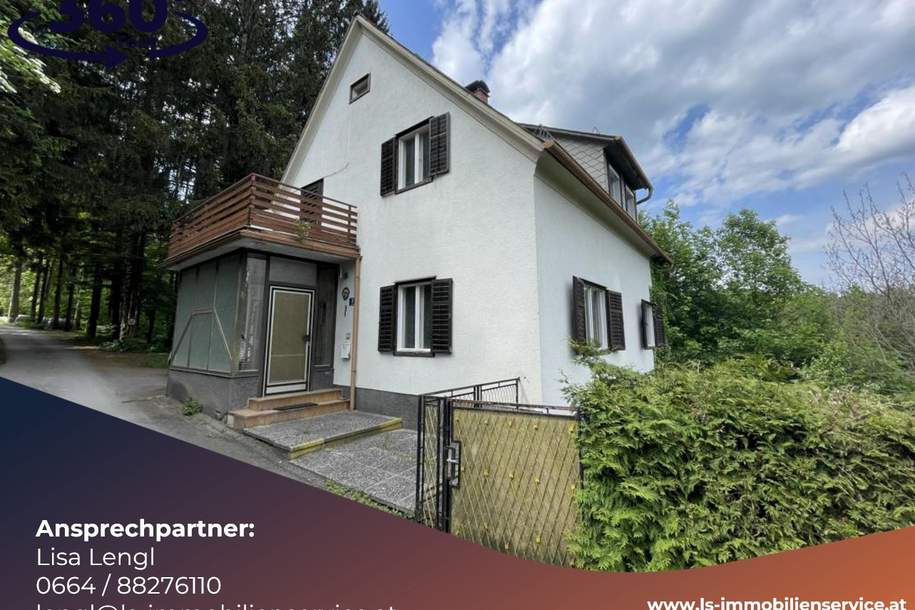 Renovierungsbedürftiges Haus in Waldrandlage – nahezu Alleinlage, perfekt für Naturliebhaber!, Haus-kauf, 159.500,€, 8234 Hartberg-Fürstenfeld