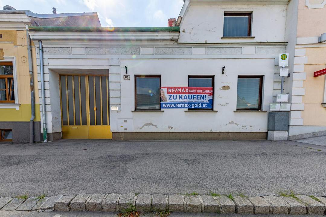 1.014 M² GROßES BAUGRUNDSTÜCK MIT ALTBESTAND IM ZENTRUM!