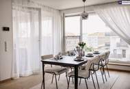 REDUZIERT! Top Lage! Neubau (2021) Dachgeschosswohnung mit Terrasse und Panoramafenster ++ Weitblick über Wien ++ Komplett Eingerichtet und Bezugsfertig ++ Dachgeschossneubau