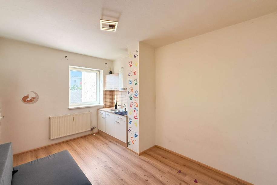 Kompakte 1-Zimmer-Wohnung in Leonding – ideal für Studenten &amp; Pendler, Wohnung-miete, 311,16,€, 4060 Linz-Land