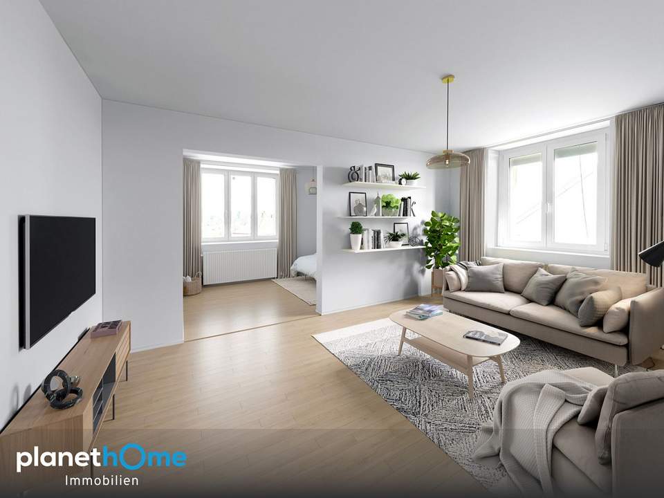 Klinik Hietzing - Helle 2-Zimmer-Wohnung mit Weitblick &amp; Grünruhelage