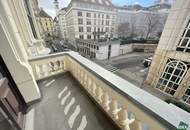 Beautiful 5-room apartment with two balconies in typical Viennese style