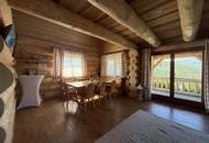 *** Einzigartiges 160 m² Naturstammhaus mit Veranda und Balkon am Alpl – Ruhe, Panoramablick und Ferienvermietungspotenzial ***