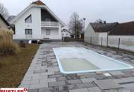 272m² großes Einfamilienhaus mit großen Garten und Pool - zu kaufen