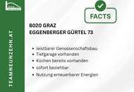 Wohnen am Eggenberger Gürtel 73: Moderne Genossenschaftswohnungen in ruhiger Lage. - WOHNTRAUM