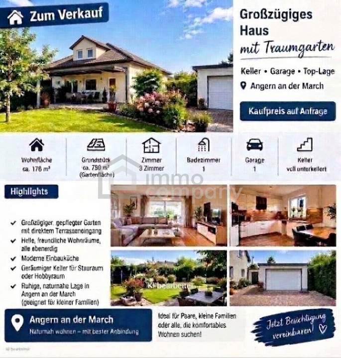 Wohnen im Grünen: Attraktives Einfamilienhaus mit Garten, Keller &amp; Garage