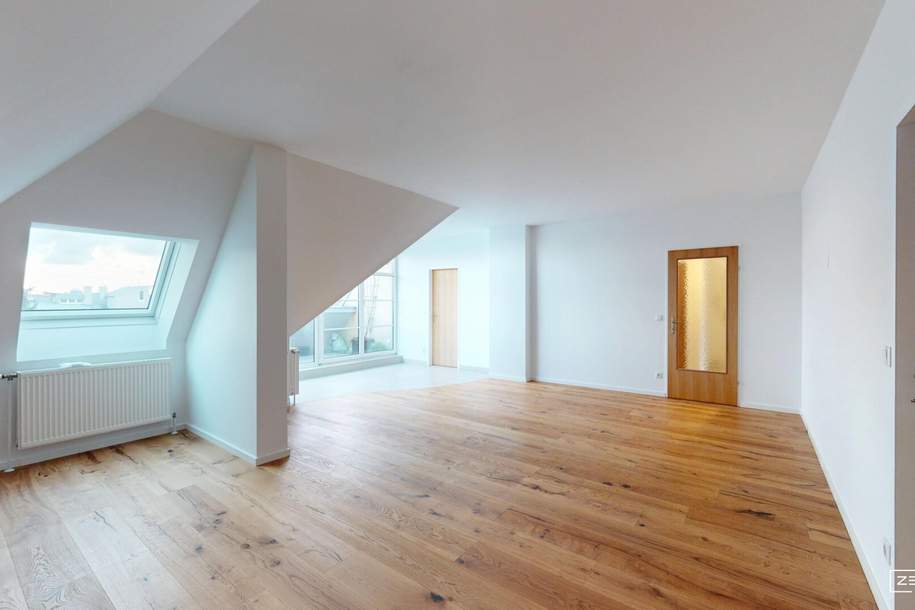 LIESING - RIVERSIDE | Dachgeschosswohnung mit großzügigem Wohnbereich, Terrasse & getrennte Küche | ZELLMANN IMMOBILIEN, Wohnung-kauf, 555.000,€, 1230 Wien 23., Liesing
