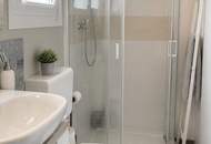 Neuwertige Seeliegenschaft-Minihaus bei Baden, 2 Zimmer, Garten, Terrasse, Stellplatz!