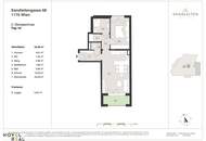 PERFEKTE KLEINE LUXUSWOHNUNG MIT SONNIGER LOGGIA IN TOPLAGE