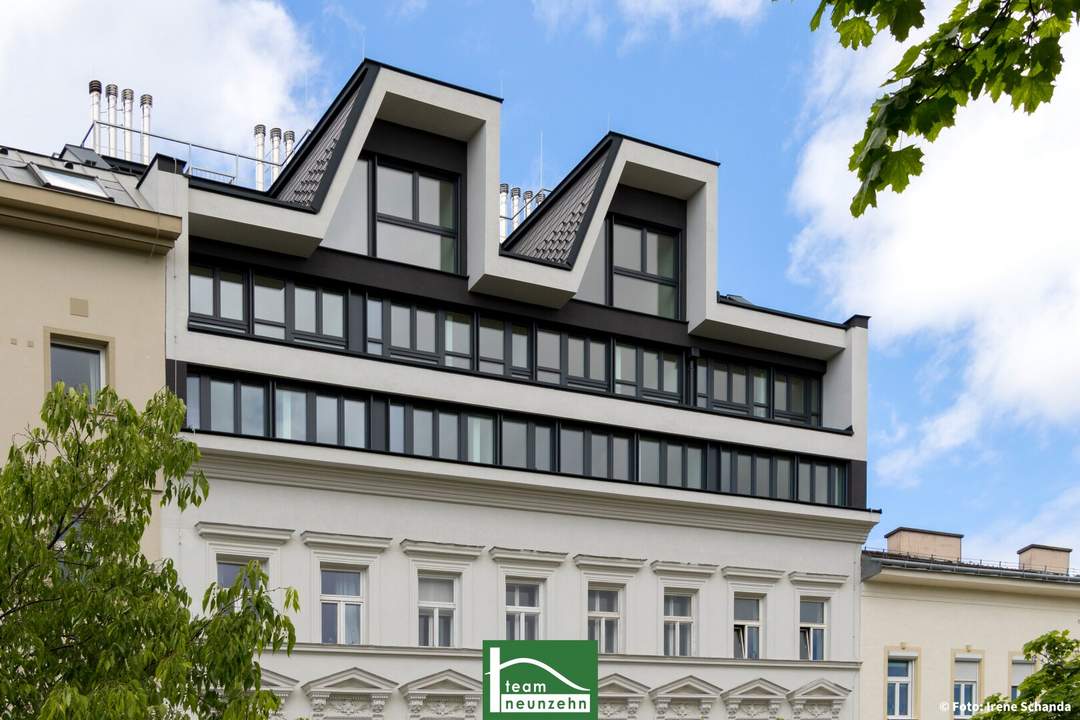 Neuer Dachgeschossausbau mit Rooftop-Terrassen und spektakulärer Aussicht - JETZT ANFRAGEN