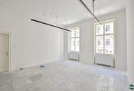 Erstbezug nach Sanierung – Repräsentatives Altbau-Büro nahe Rathaus mit Terrasse