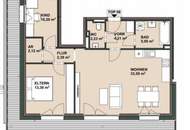 Beeindruckende 3 Zimmerwohnung mit Dachterrasse
