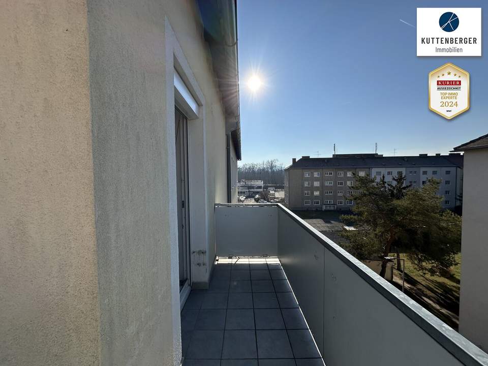 Helle Balkon-Wohnung in der Kremser Mitterau