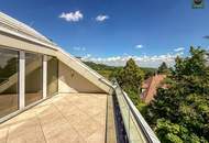 Provisionsfrei: Klimatisiertes Dachgeschoss Maisonette Apartment mit 2 Balkonen und großer Dachterrasse in Bestlage von Grinzing! Garage verfügbar!