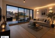 Historischer Charme, moderne Eleganz: Luxus Dachgeschosswohnung auf einer Ebene mit zusätzlicher Terrasse