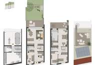ERSTBEZUG TOWNHOUSE | 5-Zimmer | Nähe Stadtplatz | Südwestseitiger Eigengarten und Dachgarten | Sole-Wasser-Wärmepumpe
