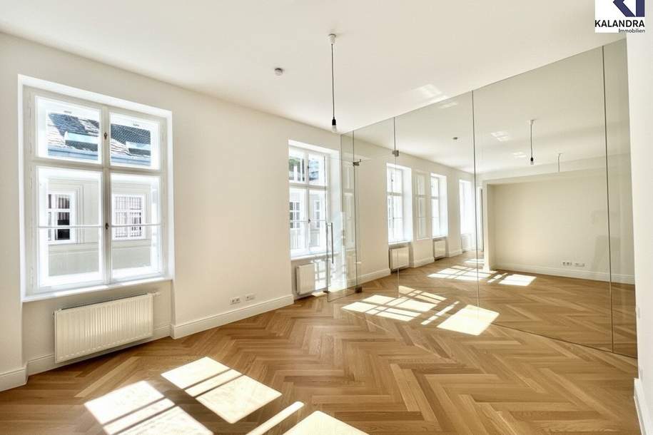 ERSTBEZUG - ALTBAUWOHNUNG in ruhiger INNENSTADTLAGE, Wohnung-miete, 2.965,72,€, 1010 Wien 1., Innere Stadt