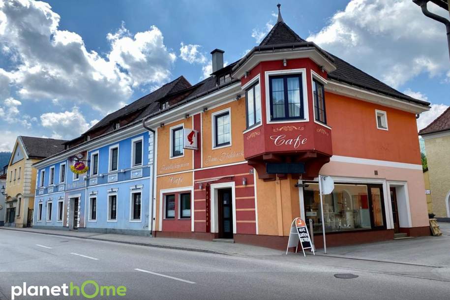 Traditionsgasthaus mit Kaffee und Pension, Gewerbeobjekt-kauf, 499.000,€, 3264 Scheibbs