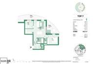Modernes Wohnen und Arbeiten ideal kombiniert: 3 Zimmer mit Büro und Balkon - Rondelle XIV - Top 7