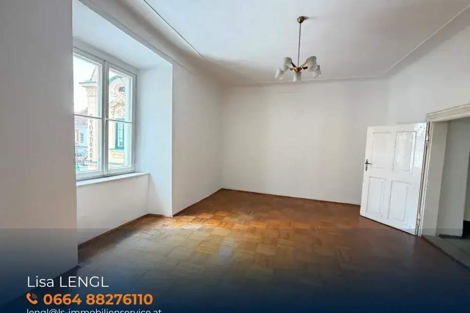Top-Lage im Herzen von Hartberg - 122 m² Büro- oder Kanzleifläche mit Entwicklungspotenzial, Gewerbeobjekt-miete, 610,00,€, 8230 Hartberg-Fürstenfeld