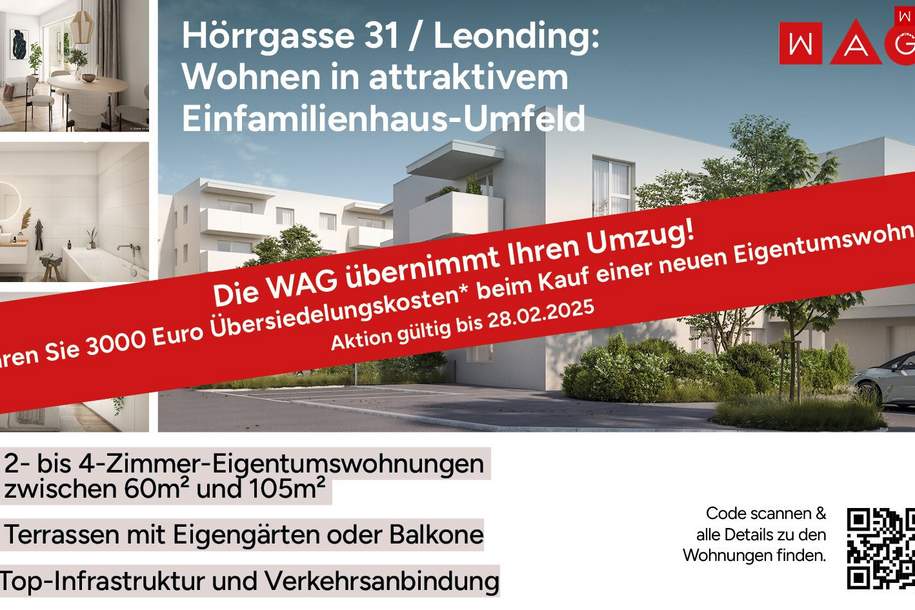 Barrierefrei zugängliche Wohnung mit hochwertiger Ausstattung im sicheren Einfamilienhausumfeld: Mit Leichtigkeit durch den Alltag!, Wohnung-kauf, 303.928,€, 4060 Linz-Land