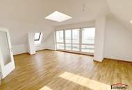 Schöne Dachgeschoßmaisonette mit Terrasse und Wienblick und 2 Garagenplätzen (Stapelparker) (Mietbeginn 01.08.2026)