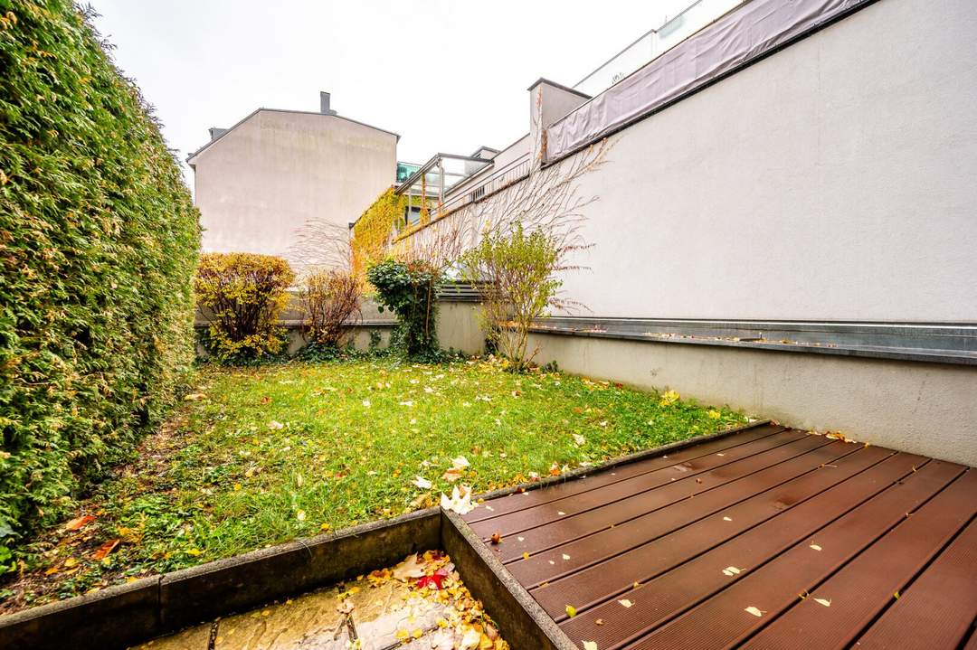 Wohnen in Währing: gepflegte Single Wohnung mit kleiner gartenseitiger Terrasse- ab sofort