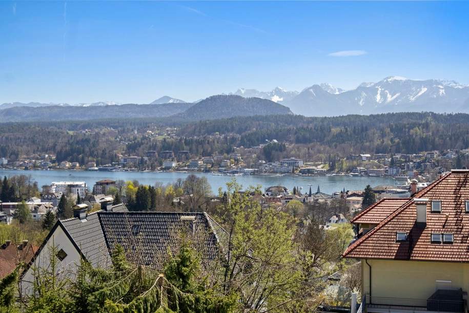 Seeblick-Wohnhaus in Bestlage oberhalb von Velden, Haus-kauf, 1.090.000,€, 9220 Villach Land
