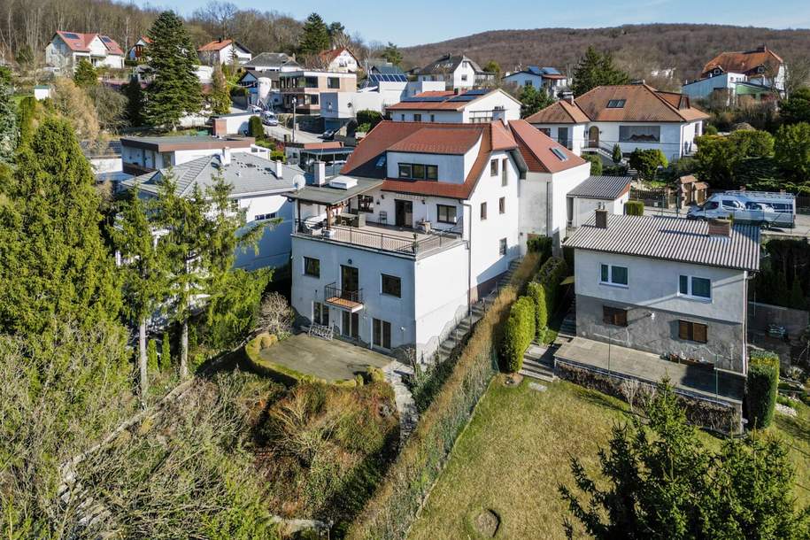 Fernblick /// Großfamilienvilla mit Pool, Sauna, Garten in exklusiver Ausstattung, Haus-kauf, 1.290.000,€, 3003 Sankt Pölten(Land)