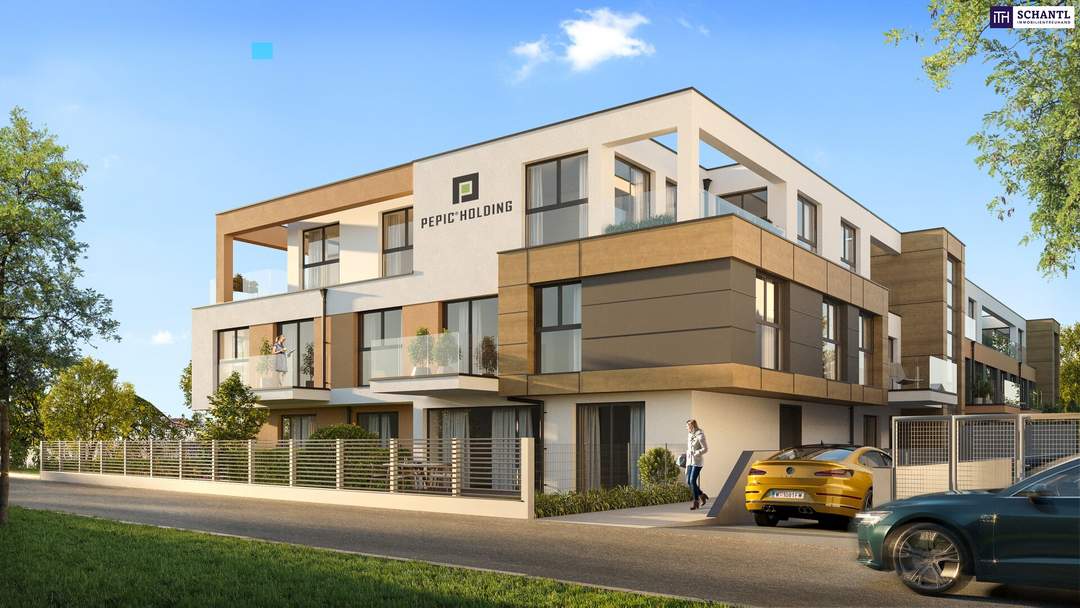 NEUES WOHNGLÜCK in Floridsdorf + TOP 1/1+ moderne Erstbezugswohnungen + exklusive Ausstattung + Luftwärmepumpe + Deckenkühlung *PROVISIONSFREI*