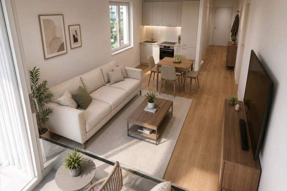 Modernes Wohnen Frazosenweg - INVESTMENT, Wohnung-kauf, 355.500,€, 1100 Wien 10., Favoriten