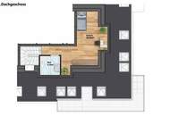 Exklusive DG-Wohnung mit Top-Infrastruktur I 2 Bäder I voll ausgestattete Küche I Balkon I Luftwärmepumpe I