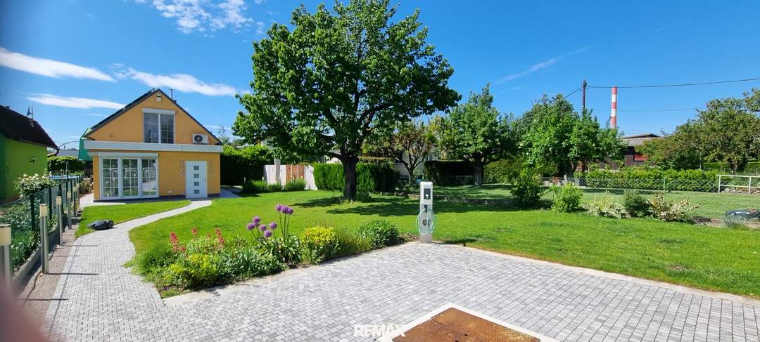 Neuwertiges Haus in Kleingarten auf Eigengrund - zum ganzjährigen Wohnen