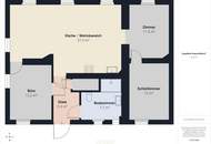 Reihenendhaus mit 235 m² Garten für Hausmeister/-paar