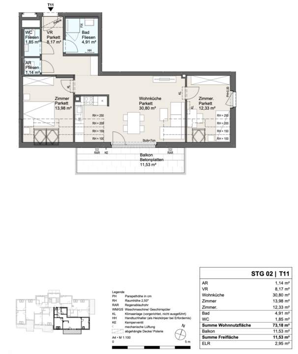 Neues Projekt in der Schwarzelackenau beim Marchfeldkanal - noch 18 Einheiten verfügbar!