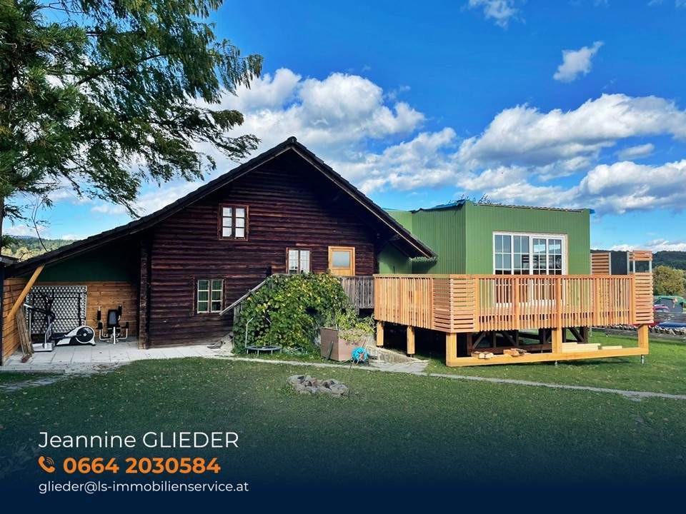 Altes Holzhaus mit modernem Zubau – Rückzugsort am Waldrand in Grafendorf!