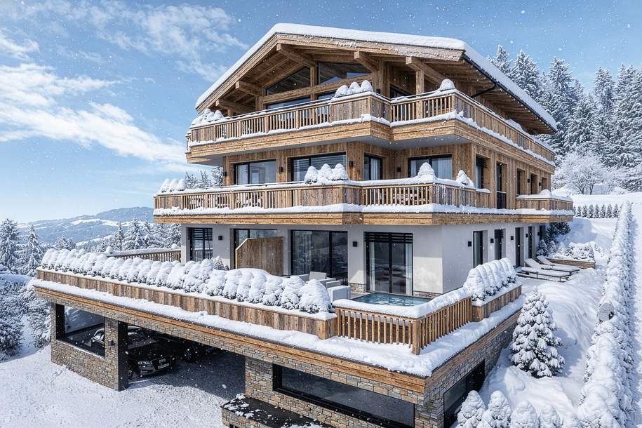 Weinberg Residenz - Top 6 &amp; 7 (Baustart 2026 KW 15), Wohnung-kauf, 3.330.000,€, 6365 Kitzbühel