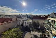 Designer Dachgeschoß-Wohnung mit großzügiger Terrasse auf einer Ebene