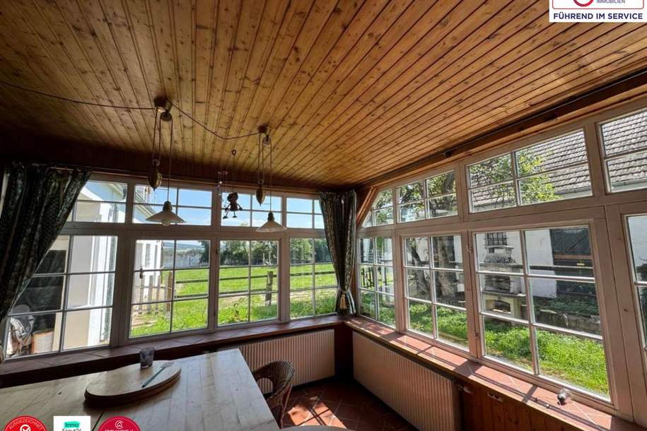 Charmantes Bauernhaus für Pferdeliebhaber auf 2.700 m² Grundstück, Haus-kauf, 420.000,€, 2113 Korneuburg