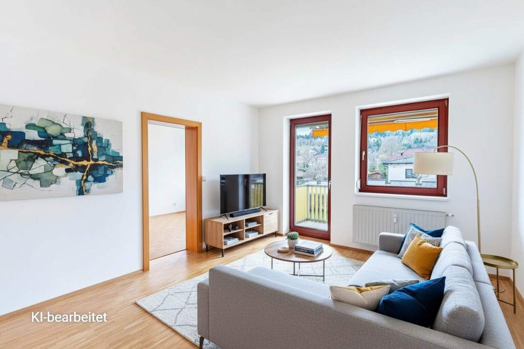 Charmante 2-Zimmer-Wohnung mit Loggia und Carport in Gratwein