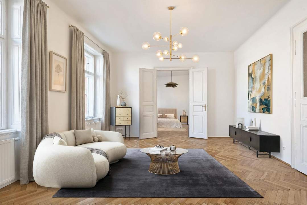 Großzügige 3- Zimmer Altbauwohnung in der Schönbrunner Straße