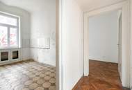Sonniger Altbau mit Potenzial | Bewilligte Planung inkl. bewilligtem Balkon/Loggia | Teils Hoflage | Nähe Einsiedlerpark, U4 Margaretengürtel, künftiger U2-Station Reinprechtsdorfer Straße